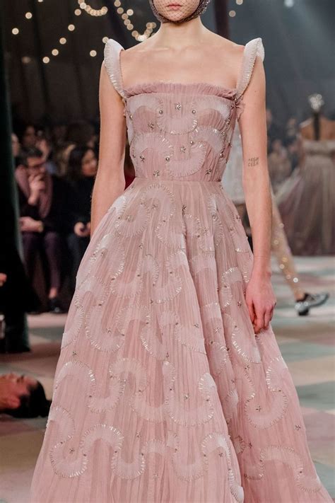 dior ball gown 2019|christian Dior eventail dress gown.